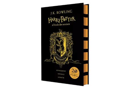 Harry Potter à Lécole Des Sorciers édition Poufsouffle