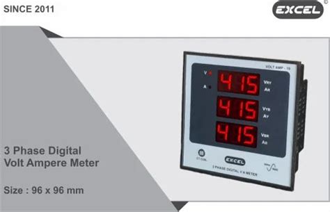 3 Phase Digital Ammeters And Voltmeter At Rs 640 Piece 3 Phase