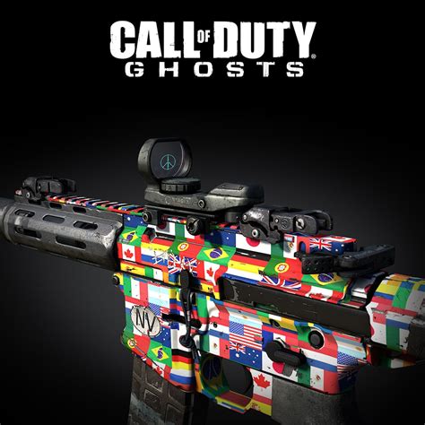 Call Of Duty Ghosts Paquete Banderas Del Mundo