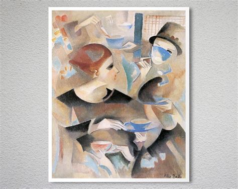 L Heure Du Th Tea Time Por Alice Bailly Fine Art Print Etsy Espa A