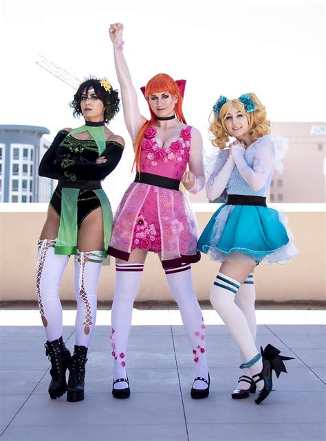 Powerpuff Girls Cosplay With My Bestie Powerpuffgirls Cartoon Cosplay ...