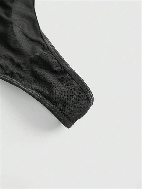 Sweetness Bowknot Decorative Transparent Sexy Lingerie Set SHEIN UK