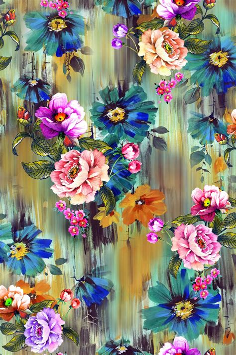 PAINTING_Flower Design_Digital Print_2 | Joy Design Studio 