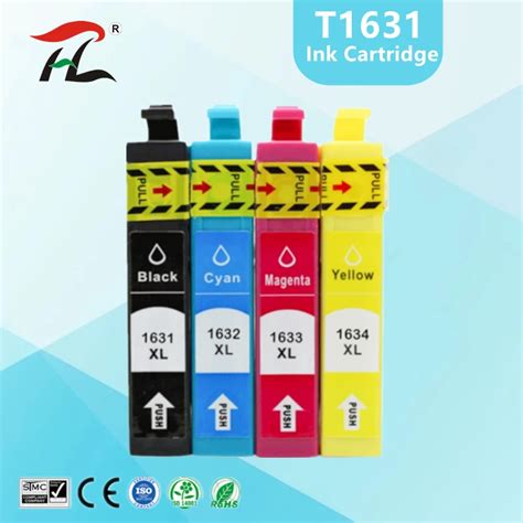 Compatible For Epson 16XL T1631 1631 1632 Ink Cartridge For WF 2650 WF