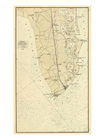 1878 Cape May New Jersey United States Giclee Print