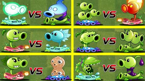 Plants Vs Zombies Challenge Team Pea Vine Vs Pea Vine That Team Plant