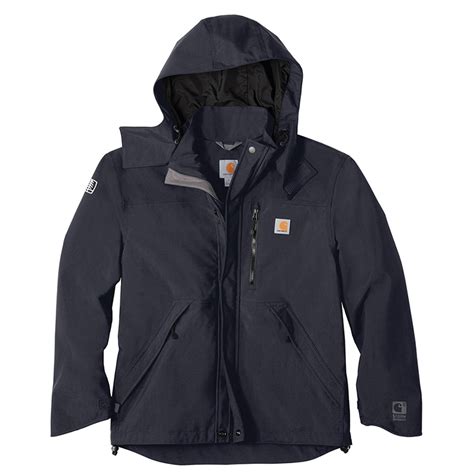 Navy Carhartt Waterproof Shoreline Jacket – UFP Gear