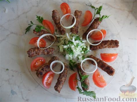 Рецепт: Чевапчичи на RussianFood.com