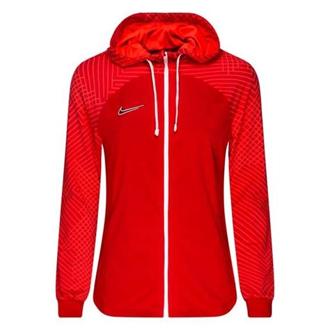 Nike Track Jacket Dri FIT Strike Hooded University Red Bright Crimson