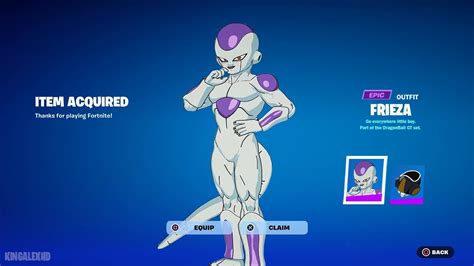 How To Get Frieza Skin Now Free In Fortnite Unlock Frieza Skin Free