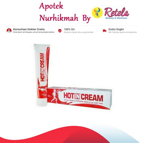 Jual HOT IN CREAM 120ML Shopee Indonesia