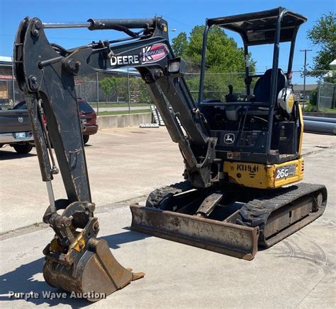 2017 John Deere 26g Mini Excavator In Stillwater Ok Item Dl7193 Sold