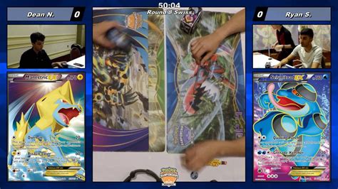 Pokemon TCG 2016 MA Regionals Dean N Manectric Vs Ryan S