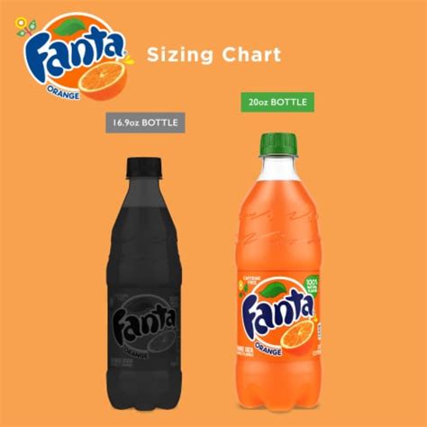 Fanta® Orange Caffeine Free Soda Bottle, 20 fl oz - Fry’s Food Stores