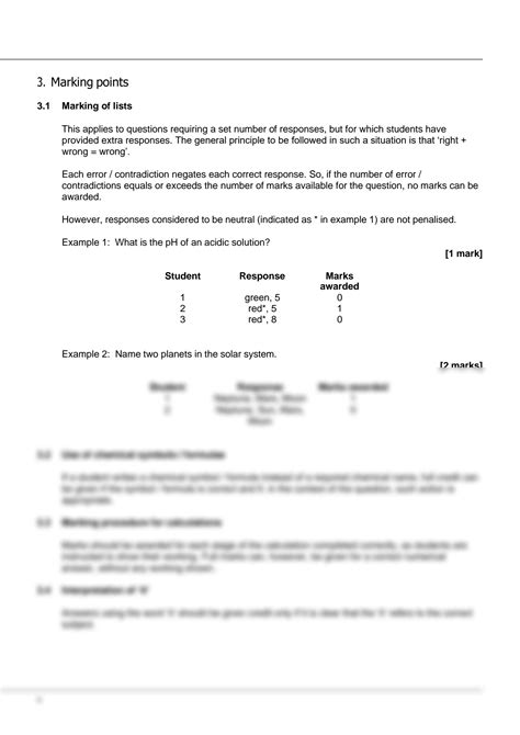 Solution Aqa Biology Paper Higher Tier Mark Scheme Studypool