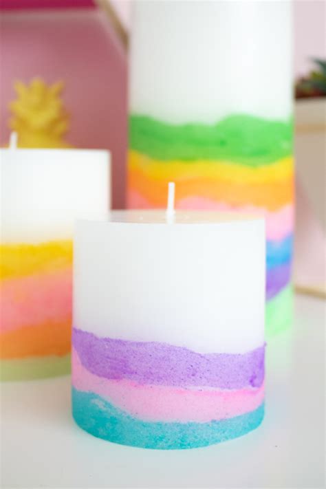 DIY Sand Art Candles (a 90s Throwback Craft!) | Club Crafted