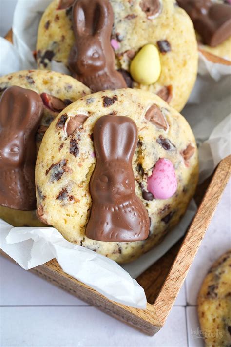 Easter Bunny Chocolate Chip Cookies Bake To The Roots