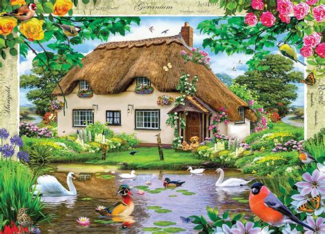 Solve Swan Cottage Jigsaw Puzzle Online With Pieces