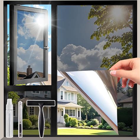 Amazon.com: Coavas One Way Privacy Window Film Reflective House Window