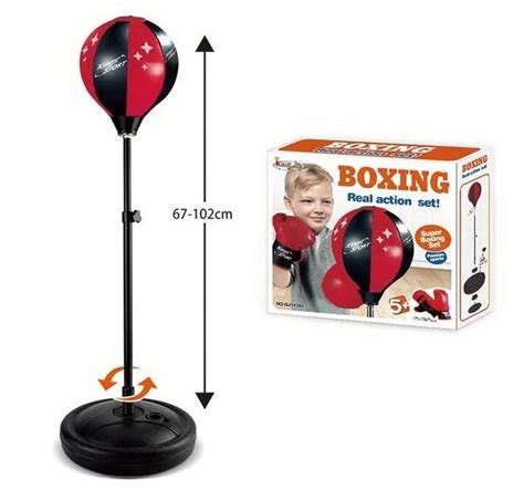 Детский боксерский набор на стойке QJ 14303 – фото, отзывы ...