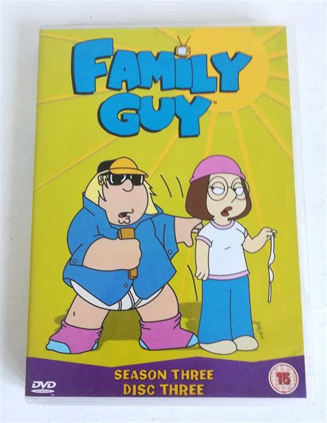 Family Guy Season 3 Disc 3 DVD, 2003 Used - Etsy