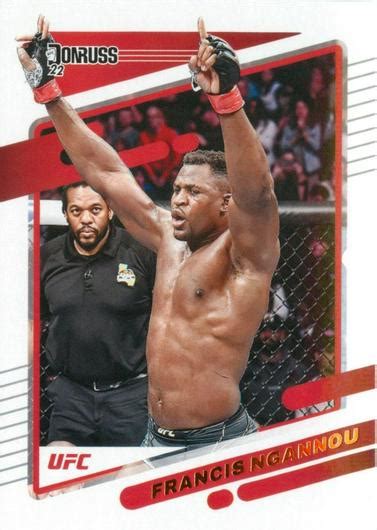 Francis Ngannou Ungraded 2022 Panini Donruss Ufc