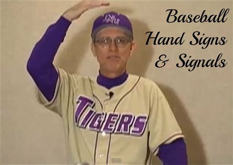 Coach Hand Signals