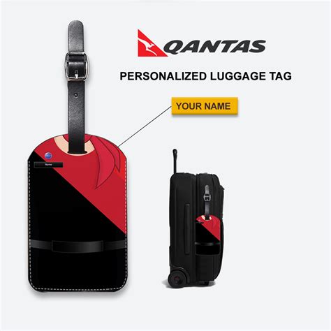 Qantas Cabin Crew Manager Luggage Tag Cabin Crew Shop