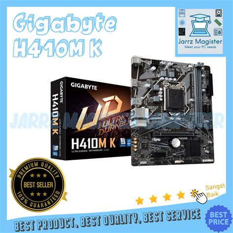 Jual Motherboard Gigabyte H410 H410M K Intel LGA 1200 DDR4 | Mainboard ...