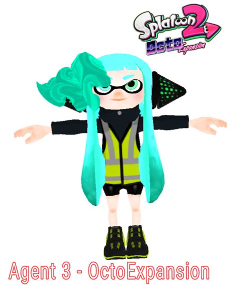 Mmd Splatoon 2 Agent 3 Octoexpansion By Angelkoalayt0 On