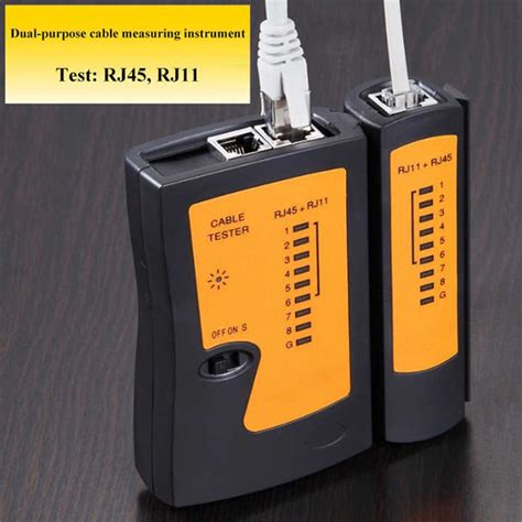 Rj Cable Lan Tester Network Cable Tester Rj Rj Rj Cat Utp Lan