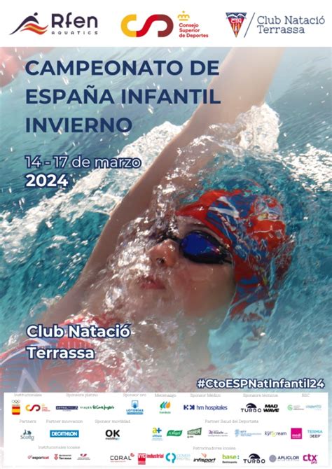 2023 24 Campionat dEspanya Infantil dHivern Club Natació Palma