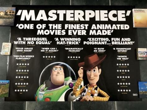 TOY STORY 3 Original Quad Movie Film DS Poster TOM HANKS TIM ALLEN JOAN