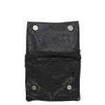 Studded Turquoise White Sugar Skull Naked Cowhide Leather Belt Bag W Gun Pocket BNBAG36