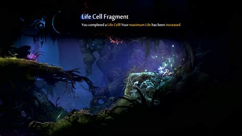 Ori And The Will Of The Wisps Life Cell Fragment Locations How To Get More Health Rock Paper