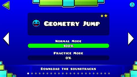 Geometry Dash Level 0 Geometry Jump 100 Complete 1440p 60fps Youtube