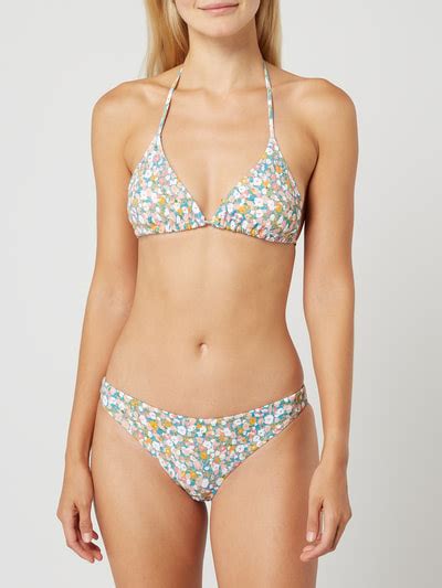 Jake S Casual Bikini Slip Mit Allover Muster Ozean Blau Online Kaufen