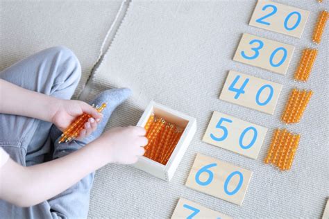 Despliegue Completo Del Sistema Decimal Montessori Creciendo Con