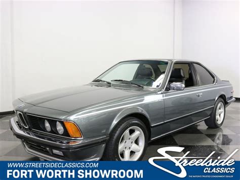 1983 Bmw 635csi Classic Cars For Sale Streetside Classics