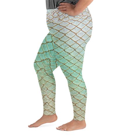 Birth Of Venus Plus Size Leggings Finfolk Productions