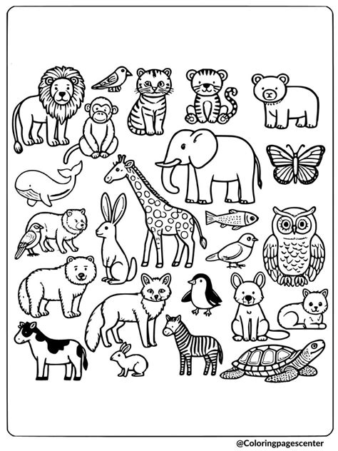 Free Printable Animal Coloring Pages