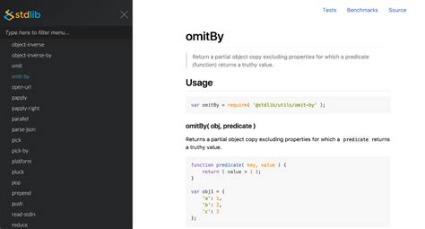 Stdlib A Standard Library For Javascript And Nodejs