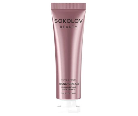 Крем для рук SOKOLOV Увлажняющий Love Roses | отзывы