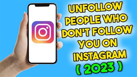 How To Unfollow People Who Don T Follow You On Instagram 2023 YouTube