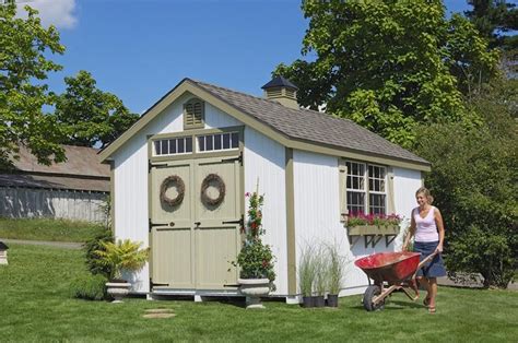 Amish Colonial Williamsburg Diy Shed Kit With Images Building A Shed Shed Garden Shed