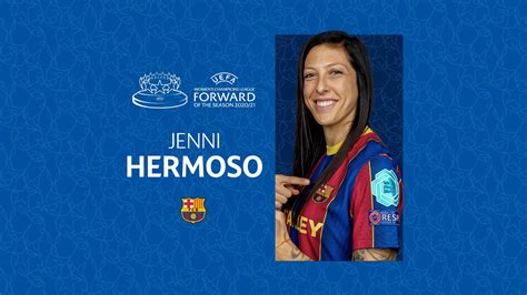 Jenni Hermoso ist Women's Champions League Stürmerin der Saison 2020/21 | UEFA Women's Champions ...