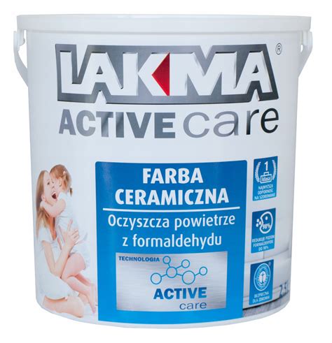 Lakma Active Care Farba Ceramiczna Cienna Plamoodporna Bia A Satyna