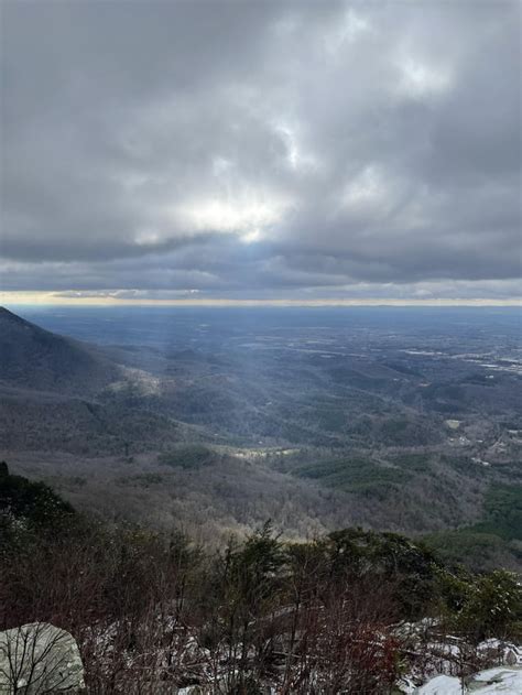 The view from Fort Mountain : r/Georgia