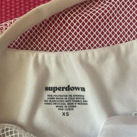 WORN ONCE SUPERDOWN BIKINI SET XS Depop