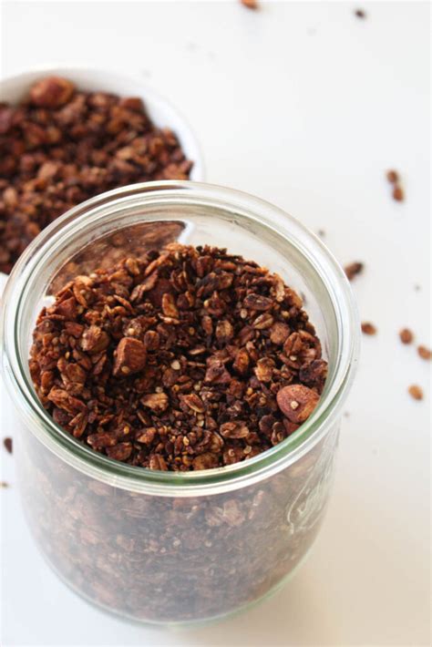 Coconut Cacao Granola The Wheatless Kitchen